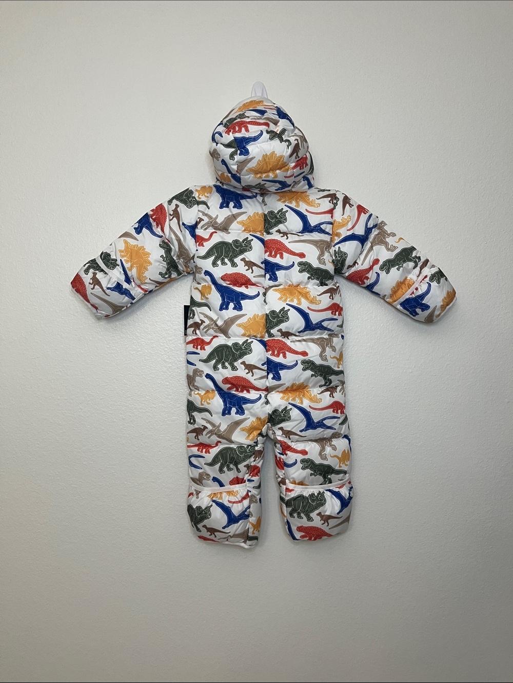 Okie Dokie Baby Boys Long Sleeve Pram Dinosaur print 18month - Picture 15 of 15